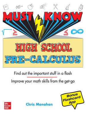 cover image of Must Know High School Pre-Calculus